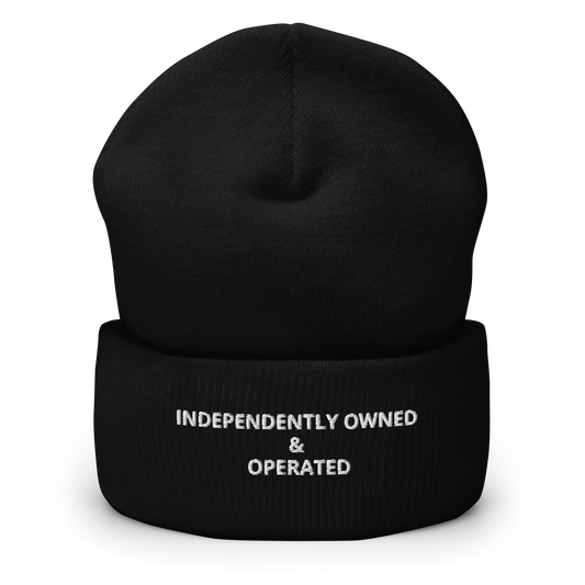 Independently Owned Cuffed Beanie