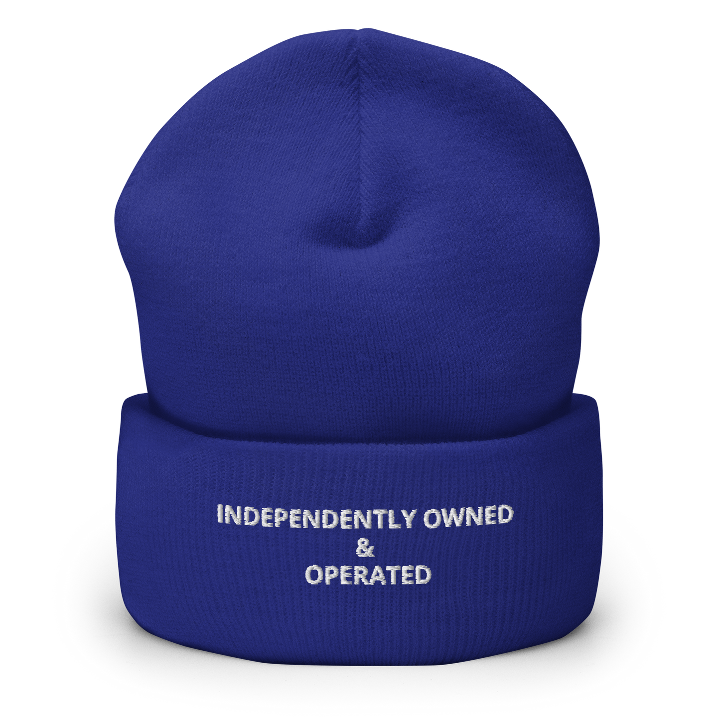 Independently Owned Cuffed Beanie