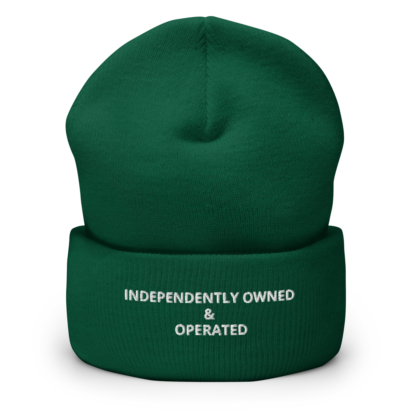 Independently Owned Cuffed Beanie