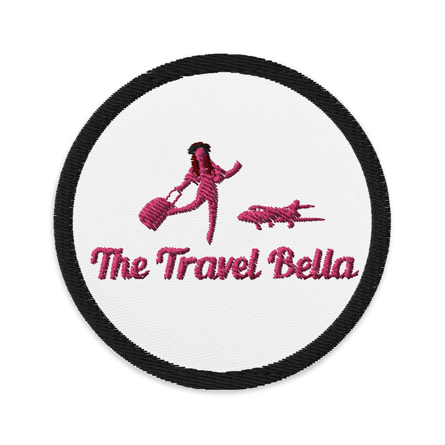 The Travel Bella Logo Embroidered patches