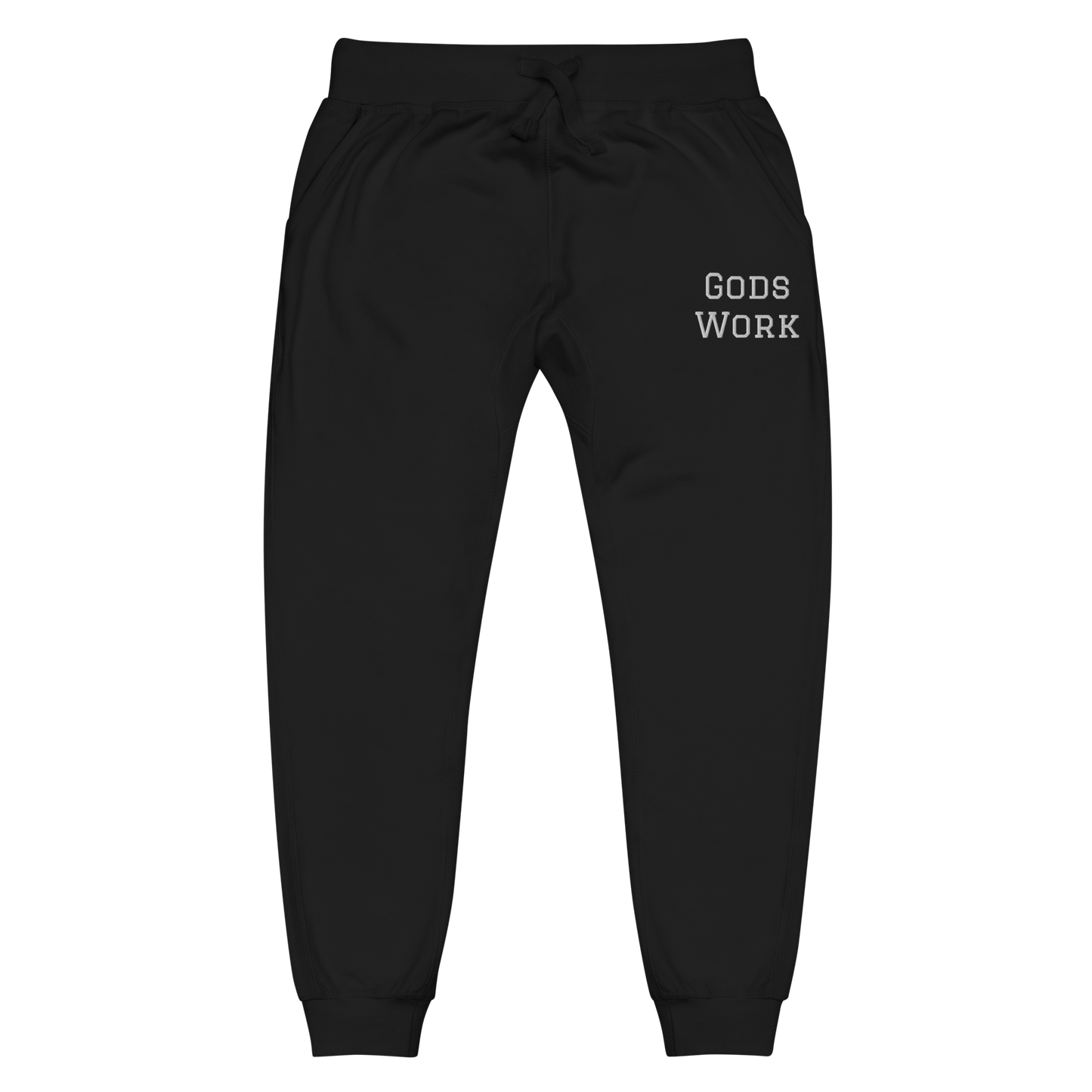 Gods Work Unisex fleece sweatpants