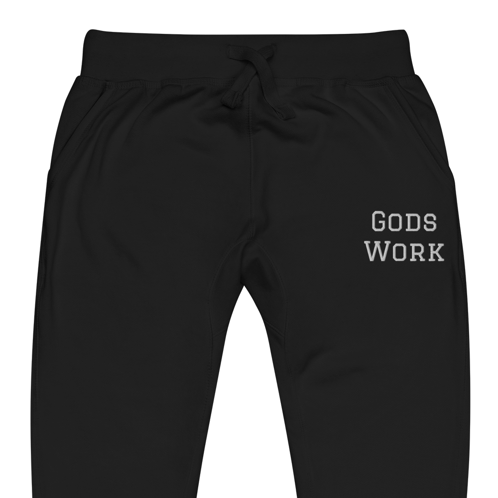 Gods Work Unisex fleece sweatpants