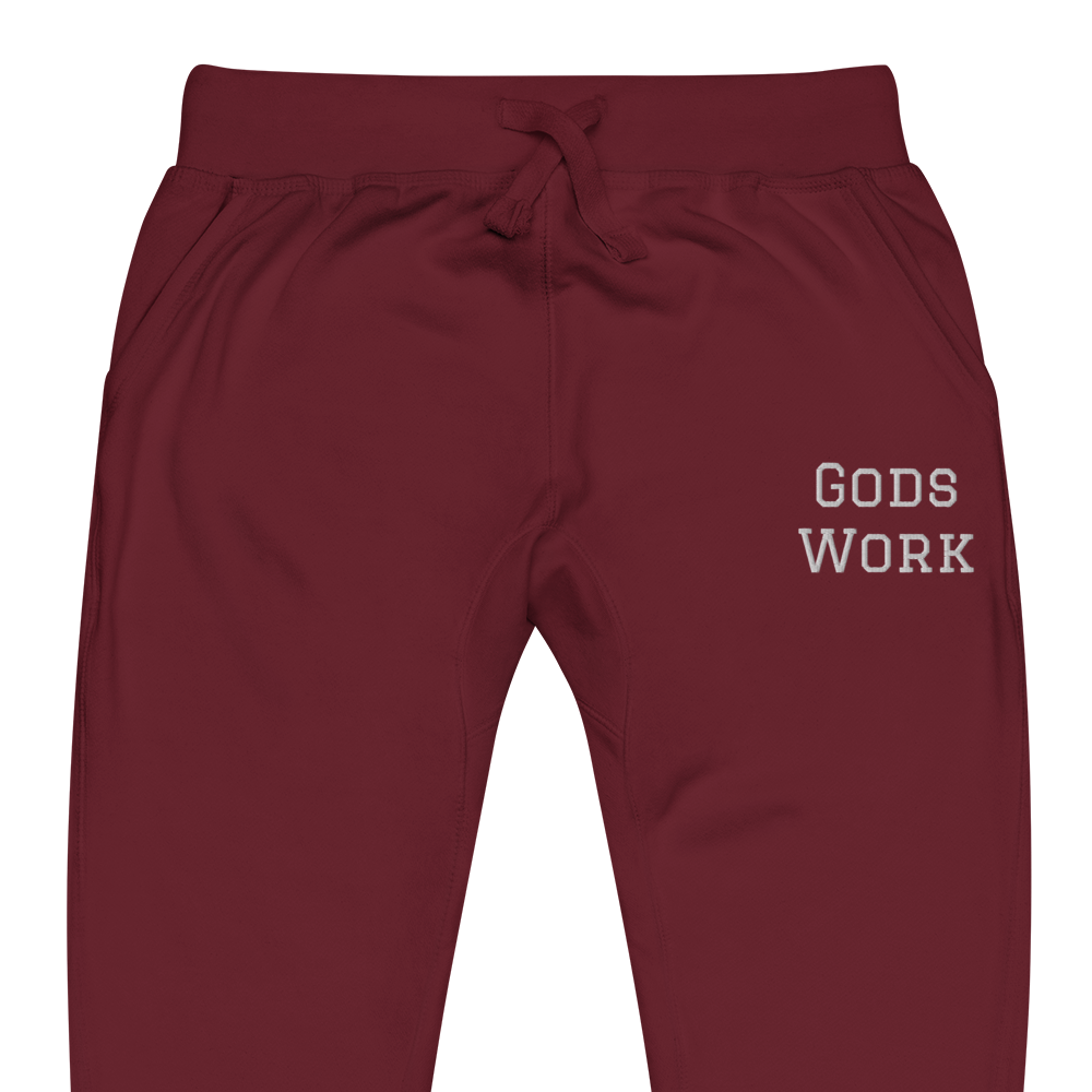 Gods Work Unisex fleece sweatpants