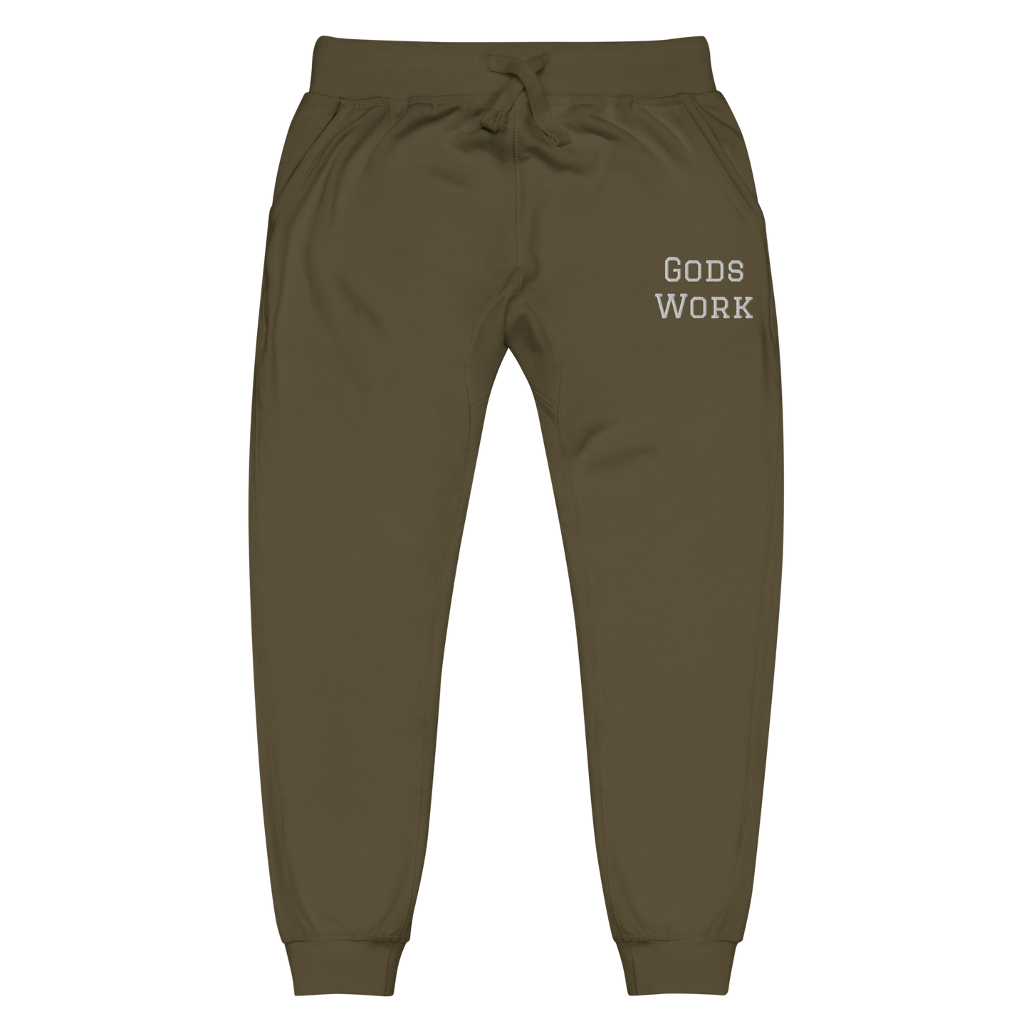 Gods Work Unisex fleece sweatpants