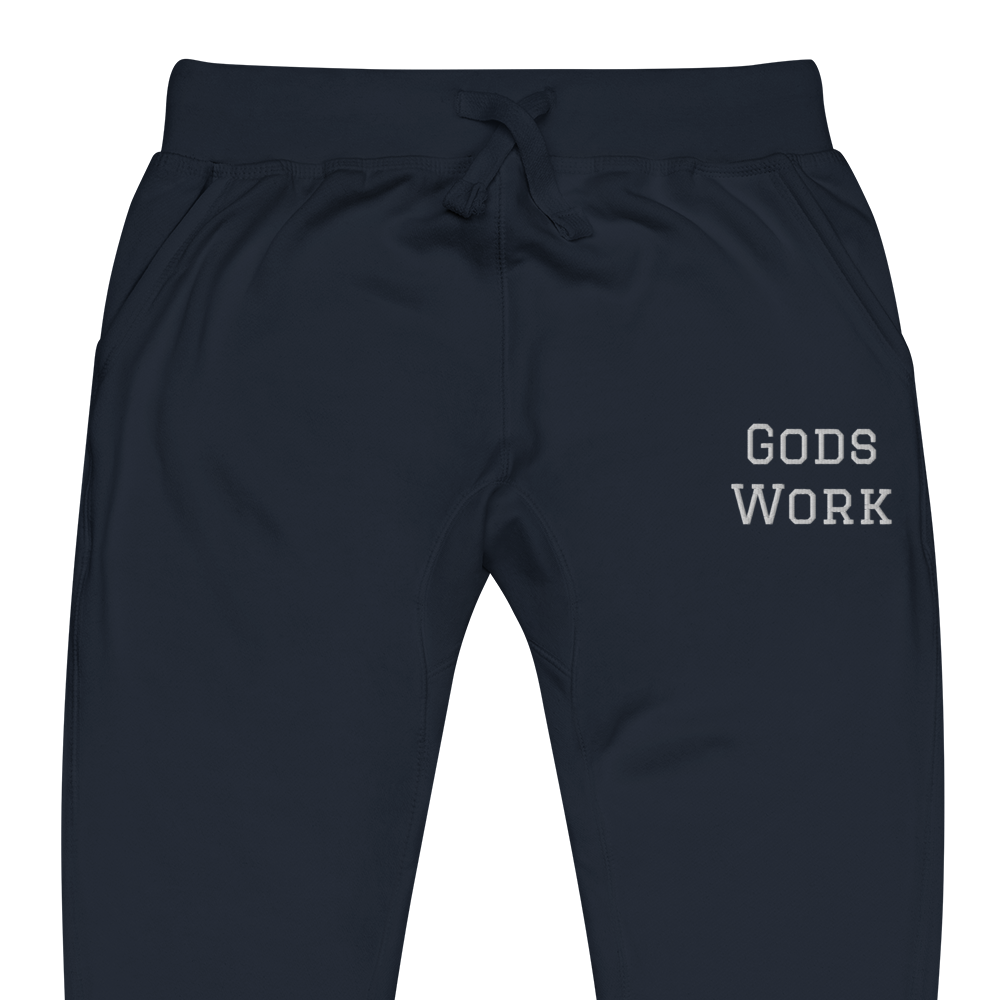 Gods Work Unisex fleece sweatpants