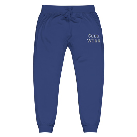 Gods Work Unisex fleece sweatpants