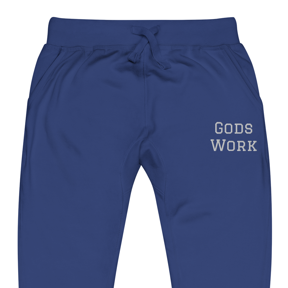 Gods Work Unisex fleece sweatpants