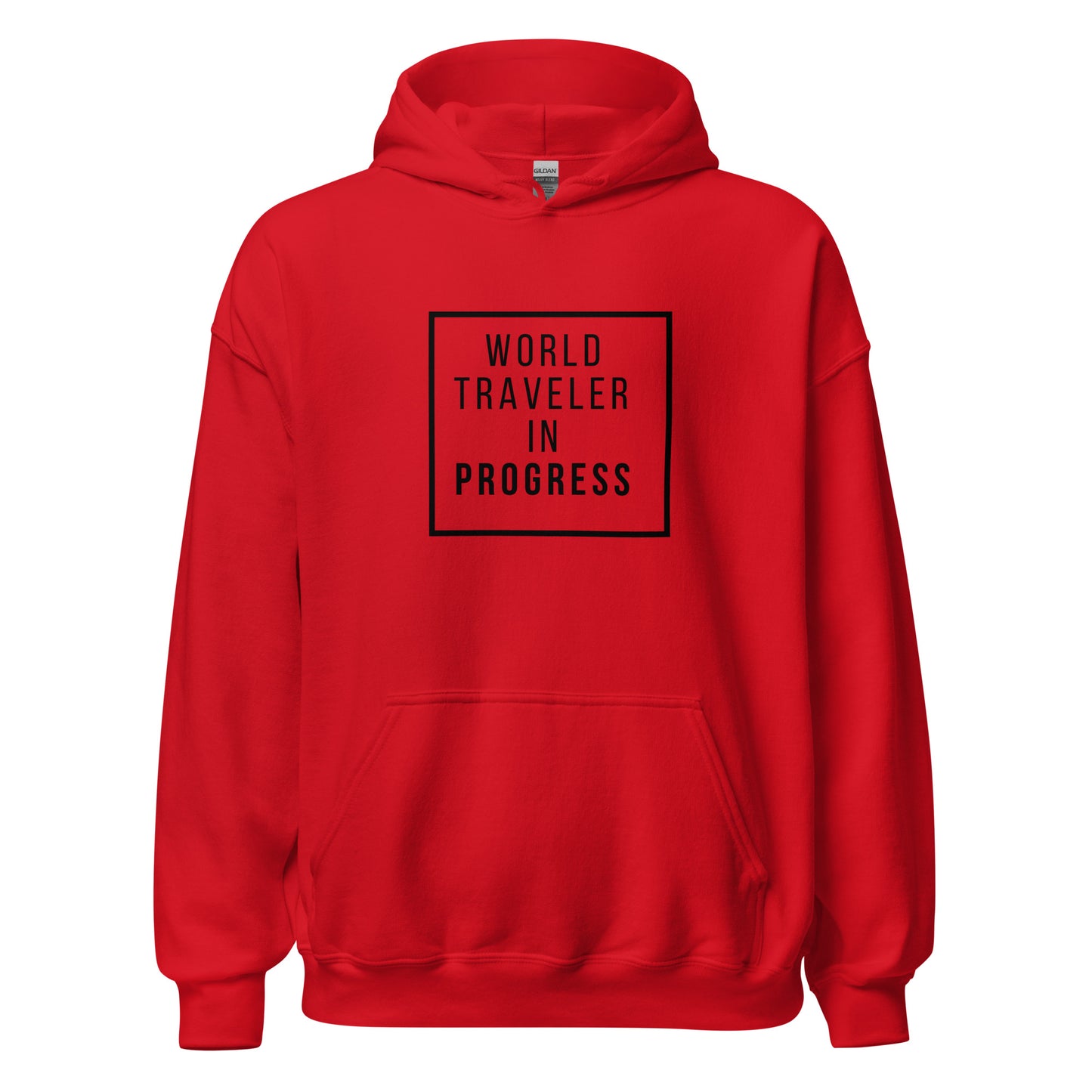 World Traveler In Progress Unisex Hoodie