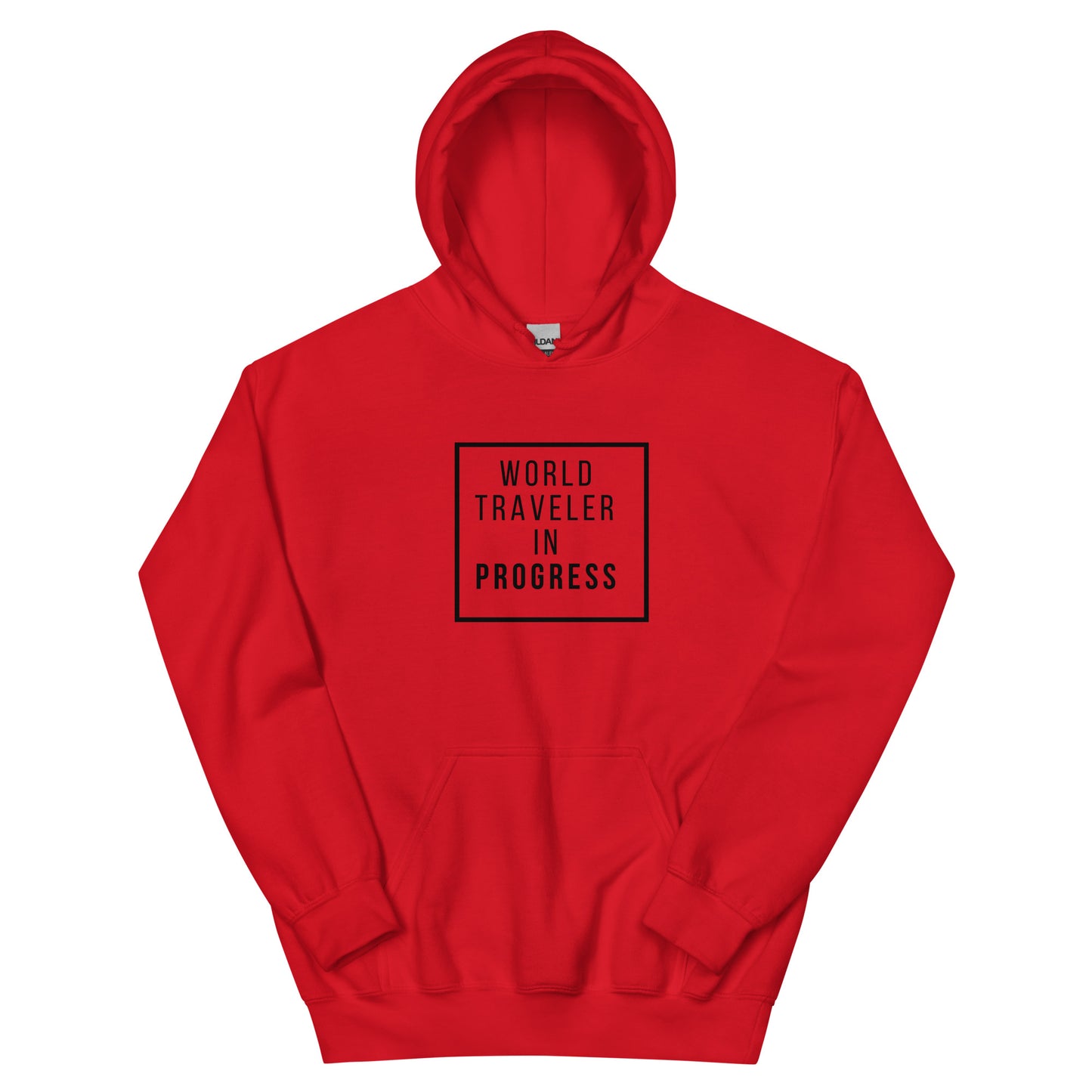 World Traveler In Progress Unisex Hoodie