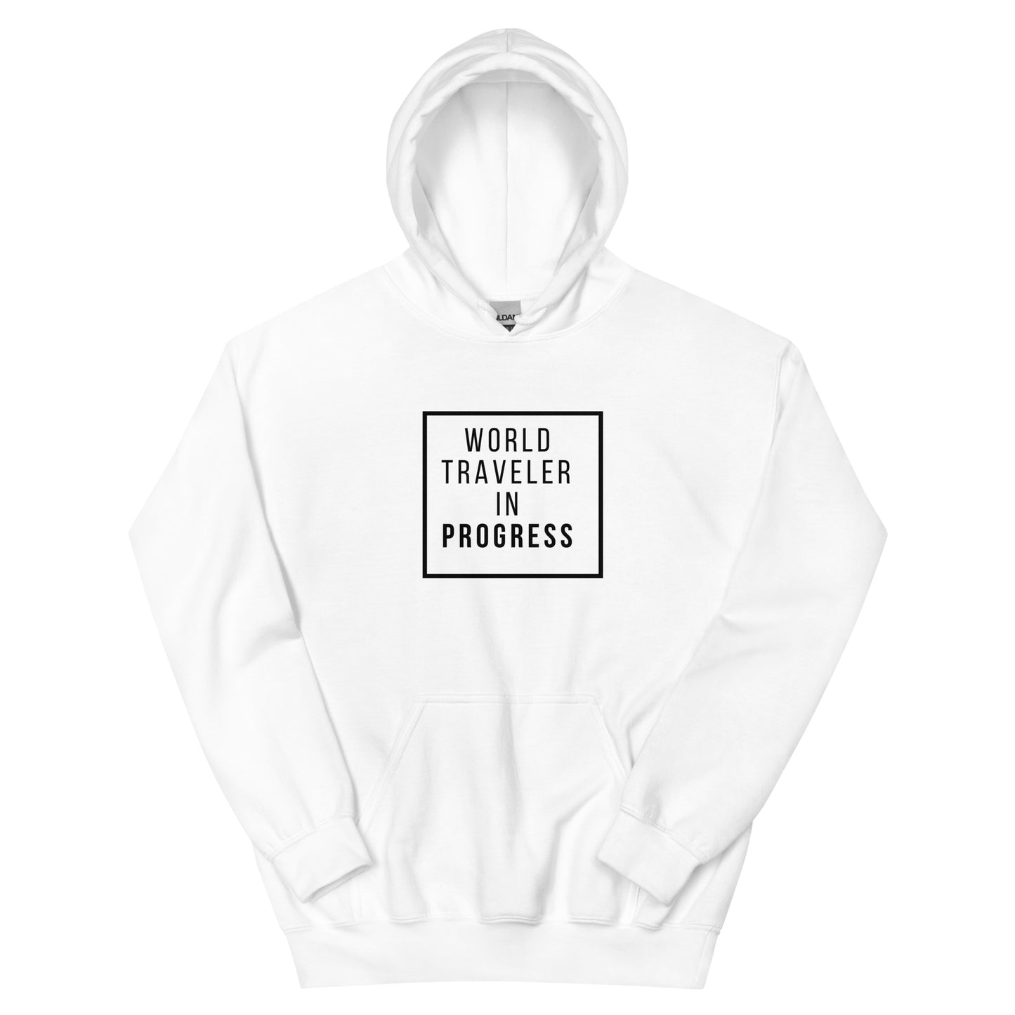 World Traveler In Progress Unisex Hoodie