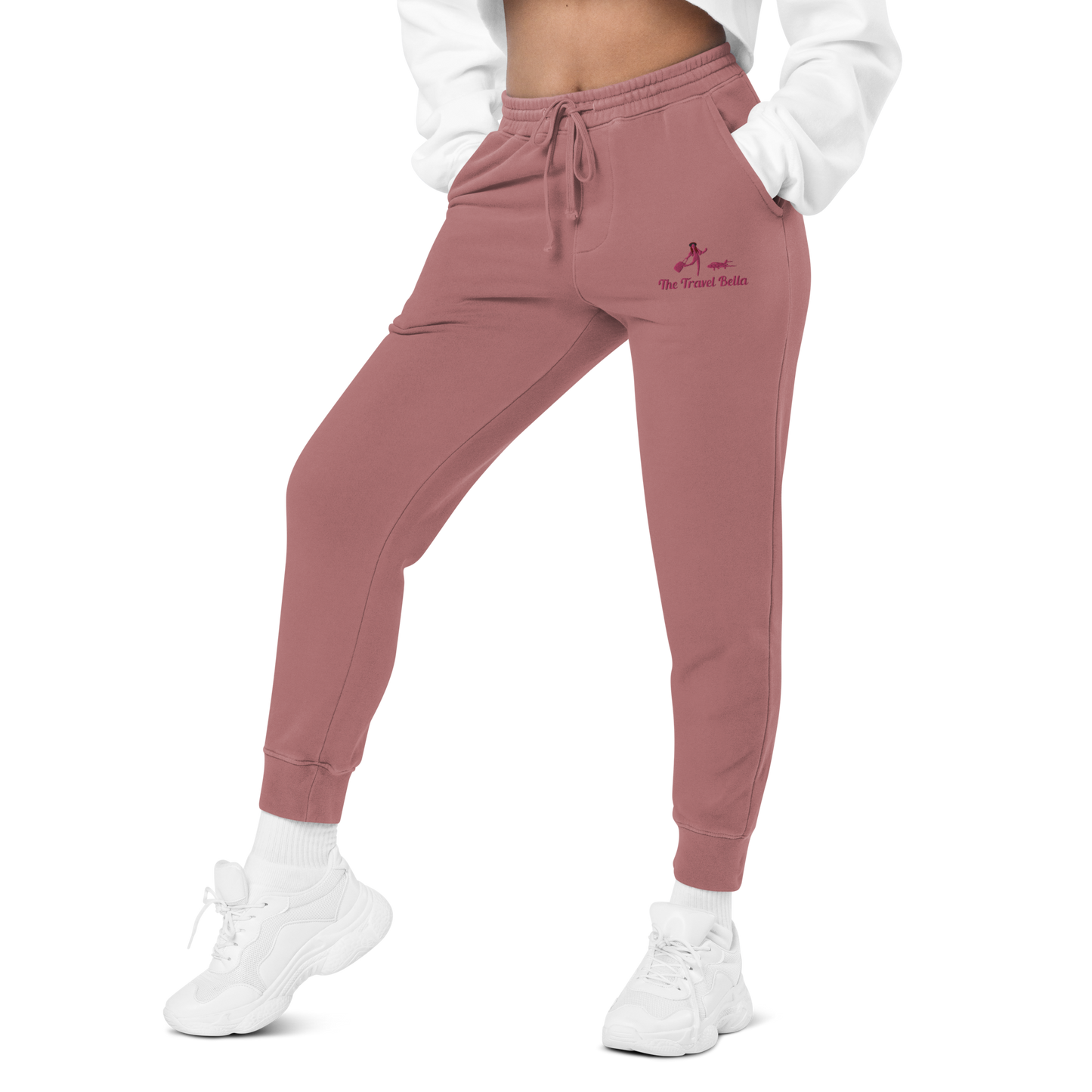 The Travel Bella Logo Unisex pigment-dyed sweatpants