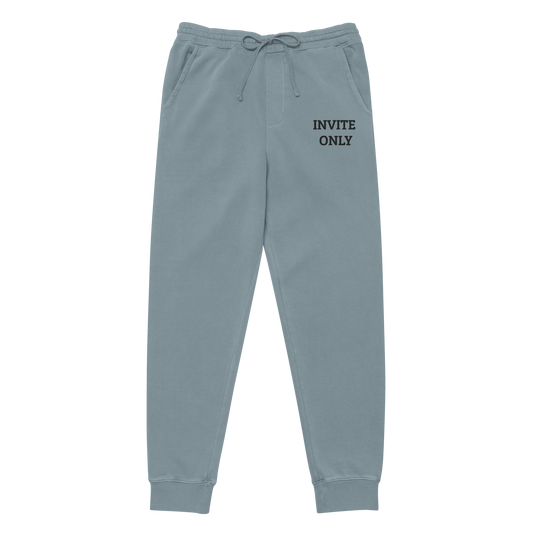 Invite Only Unisex pigment-dyed sweatpants