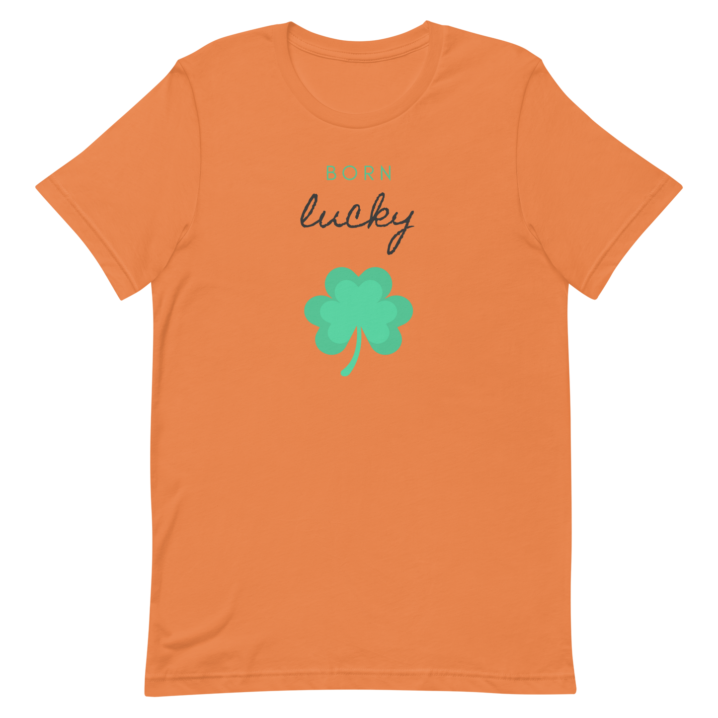 Born Lucky Unisex t-shirt