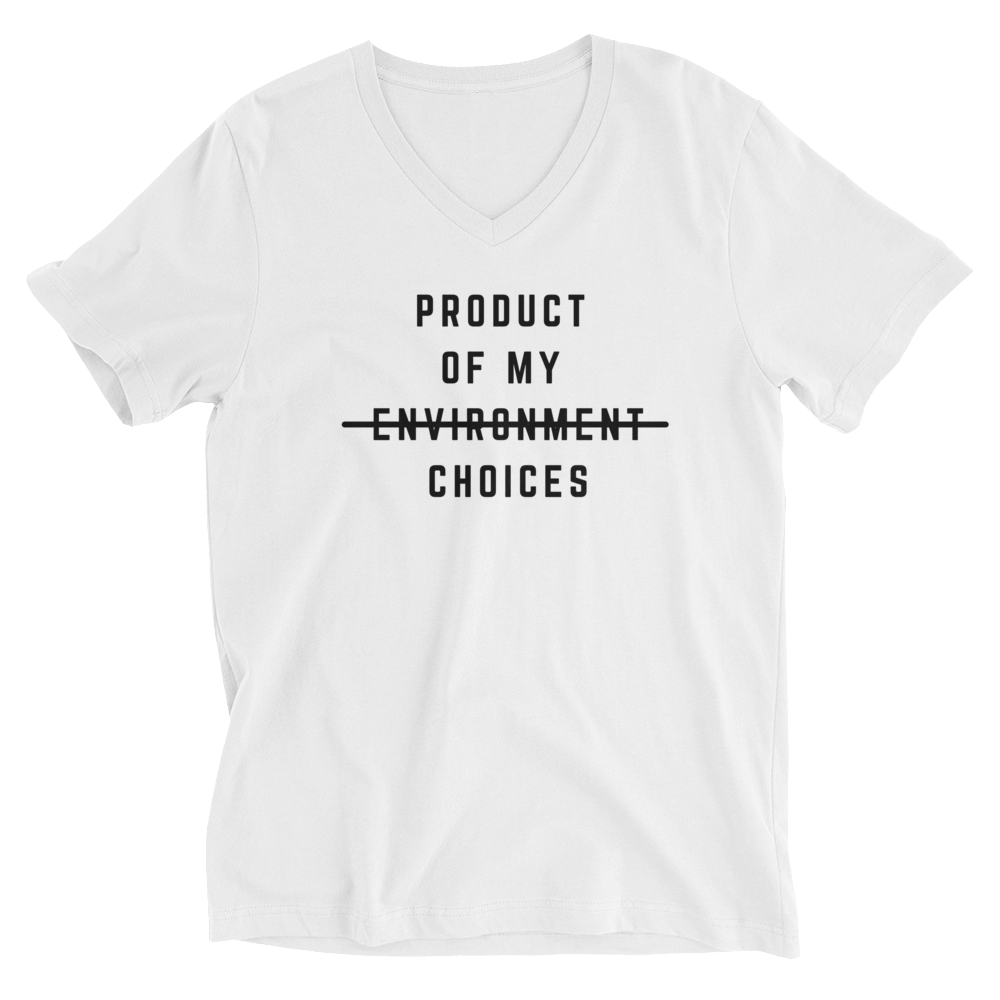 Product Of My Choices Unisex Short Sleeve V-Neck T-Shirt