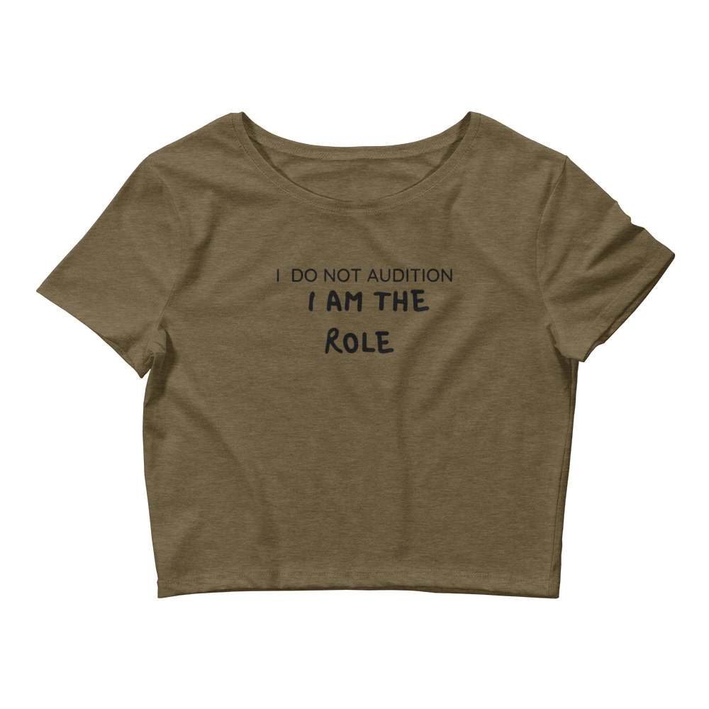 I Am The Role Women’s Crop Tee