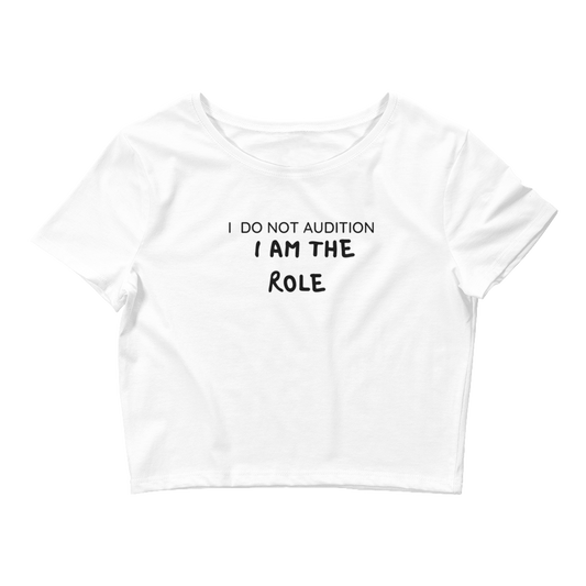 I Am The Role Women’s Crop Tee