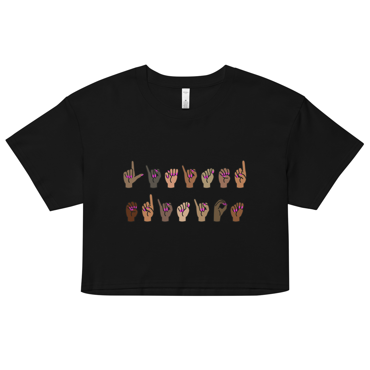 ASL Limited Edition Women’s crop top