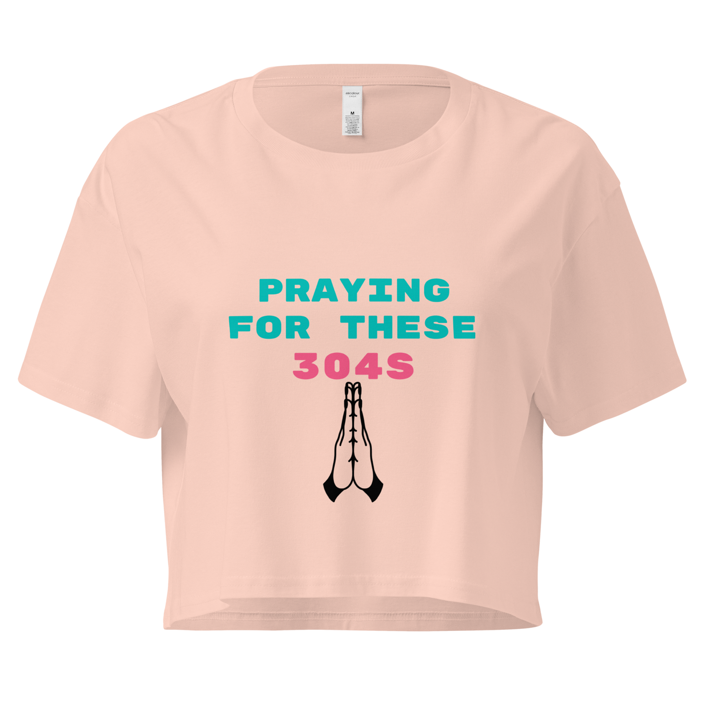 Praying For These Hoes Women’s crop top