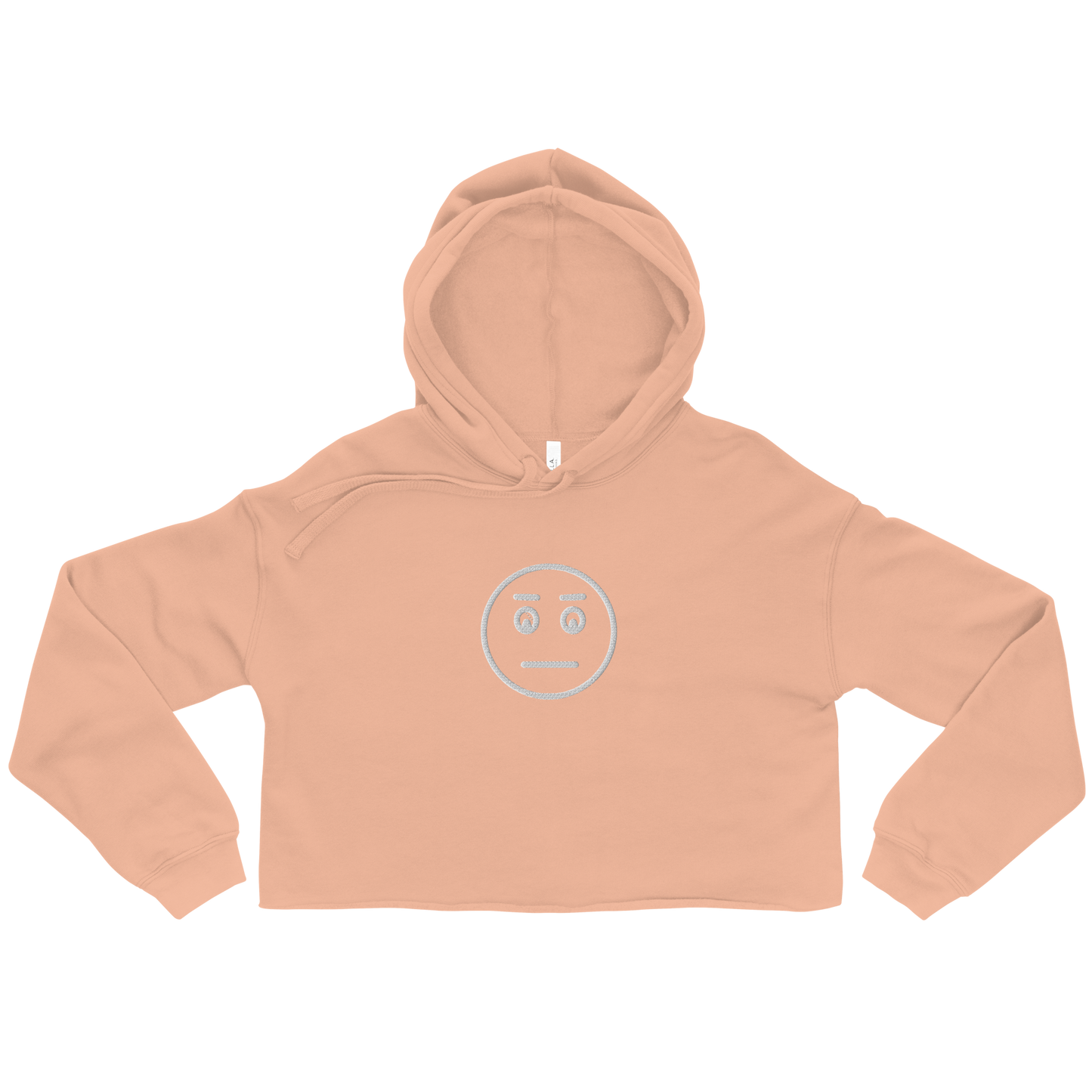 Unimpressed Face Crop Hoodie